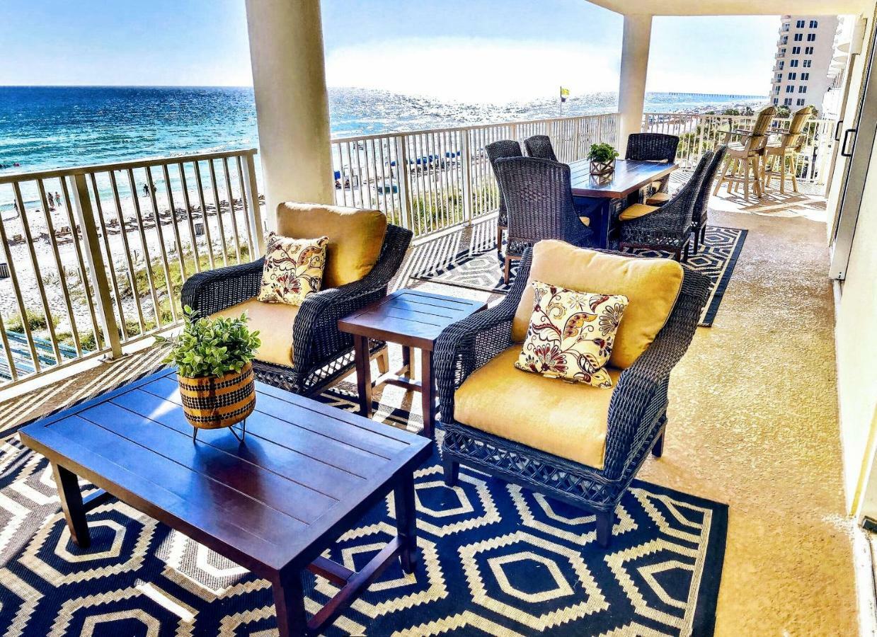 Barefoot Bliss - Beachfront Condo - Sleeps 12 Panama City Beach Dış mekan fotoğraf
