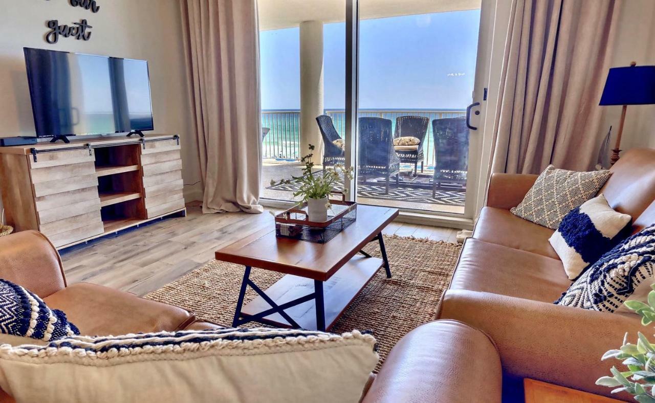 Barefoot Bliss - Beachfront Condo - Sleeps 12 Panama City Beach Dış mekan fotoğraf