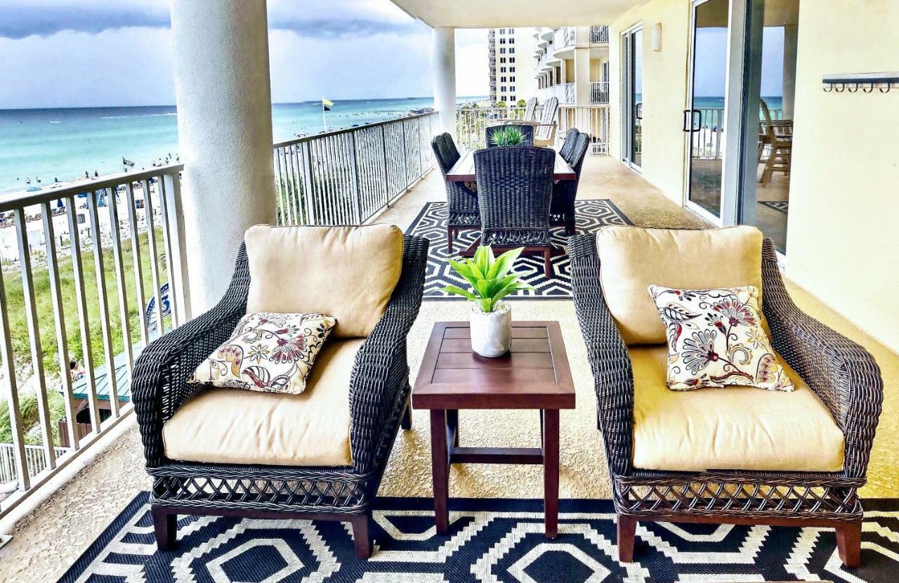 Barefoot Bliss - Beachfront Condo - Sleeps 12 Panama City Beach Dış mekan fotoğraf
