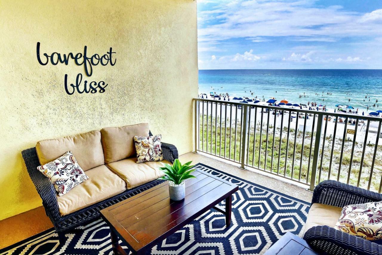 Barefoot Bliss - Beachfront Condo - Sleeps 12 Panama City Beach Dış mekan fotoğraf